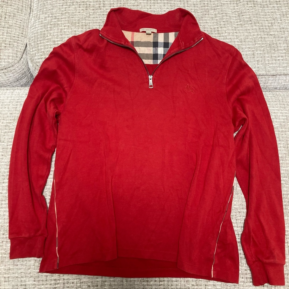 Burberry London Half Zip size L